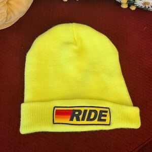 Aviator Nation Neon Yellow Ride Beanie